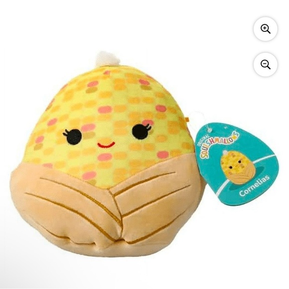 Squishmallows Yellow Corn on the Cob- -Like New - Picture 14 of 15